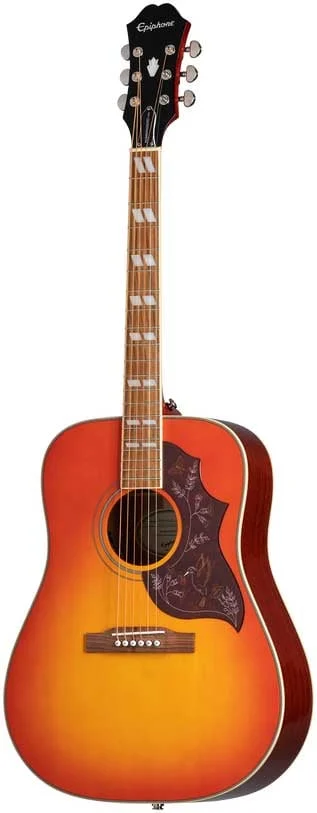 EPIPHONE Hummingbird Studio Faded Cherry Sunburst