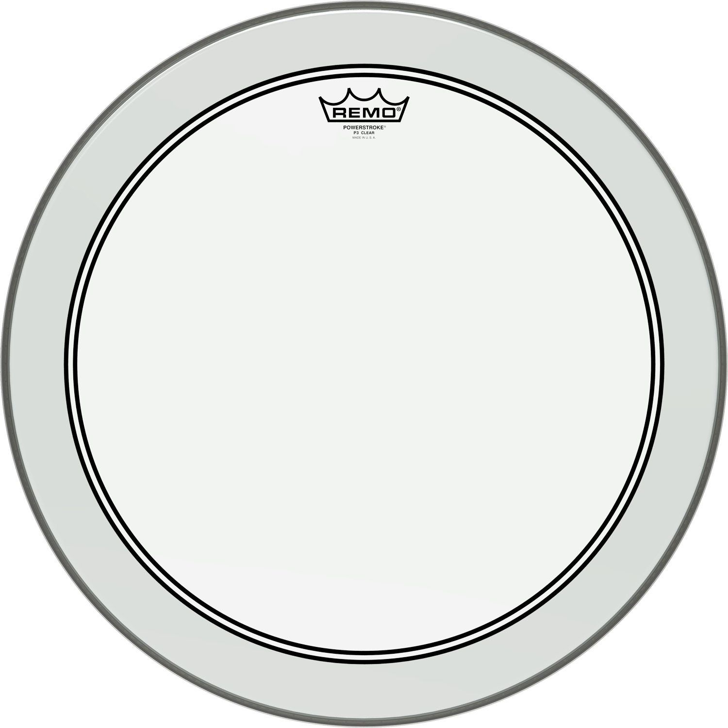 REMO 18" Powerstroke-3 Clear P3-1318-C2