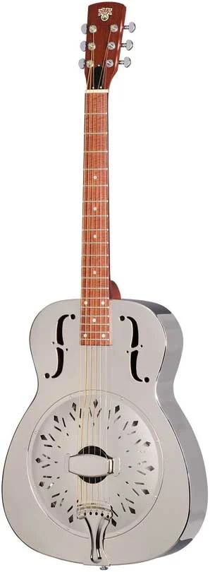 EPIPHONE Dobro Hound Dog M-14 Metal Body Nickel
