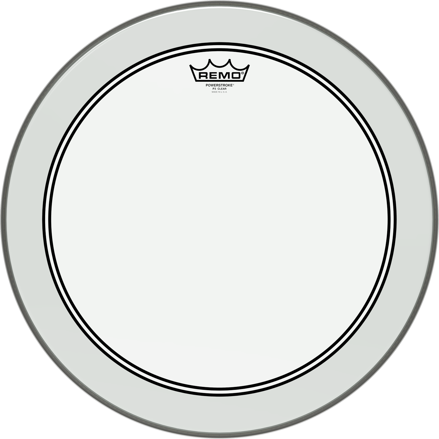 REMO 18" Powerstroke-3 Clear P3-0318-BP