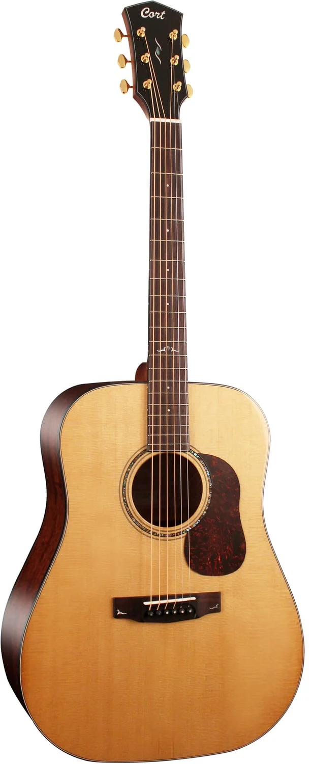 CORT GOLD-D6 NAT w/case