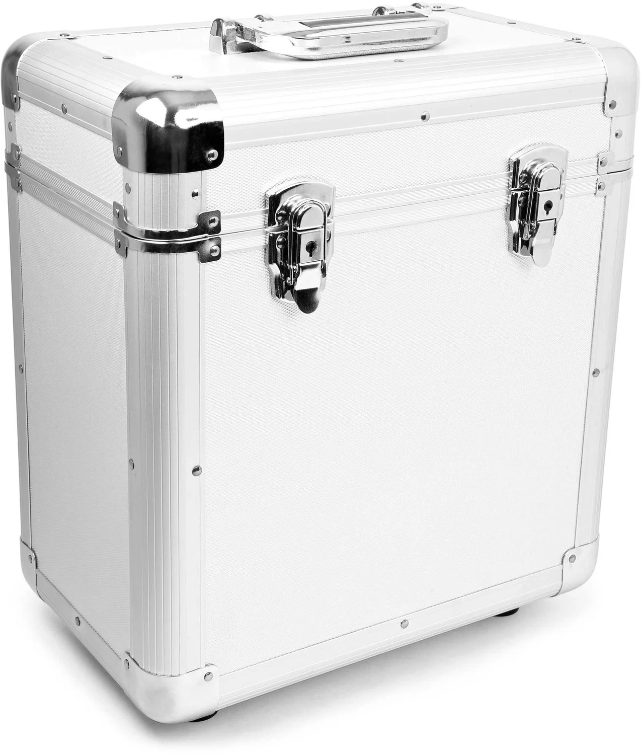POWER DYNAMICS RC80 12" Vinyl Record Case Silver