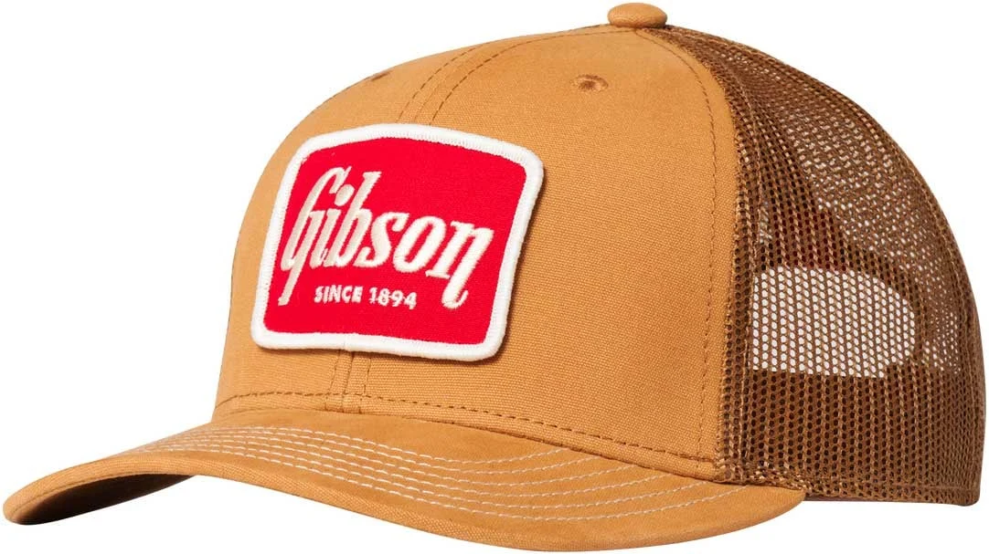 GIBSON GEAR Canvas Trucker Tan