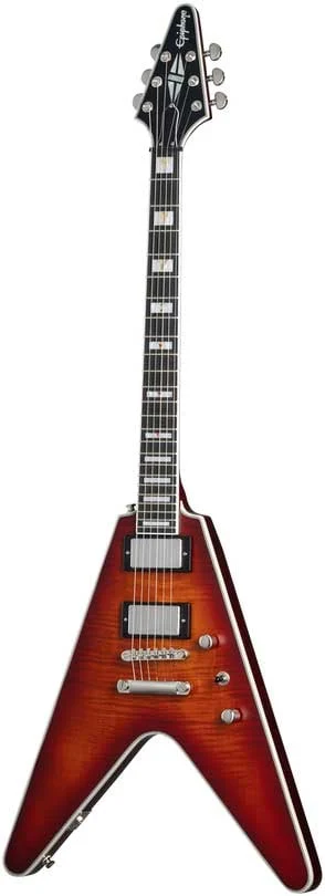 EPIPHONE Flying V Prophecy Aged Bengal Tiger Burst