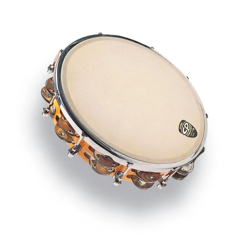 LATIN PERCUSSION CP391 PANDERETA DE MADERA AFINABLE