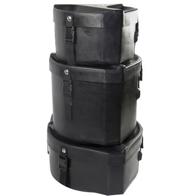 37X28 ESTUCHE PE TOM 12"X10" NEGRO ORTOLA