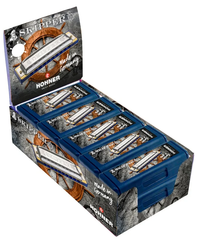 HOHNER SKYPPER HARP DISPLAY 10 UDS