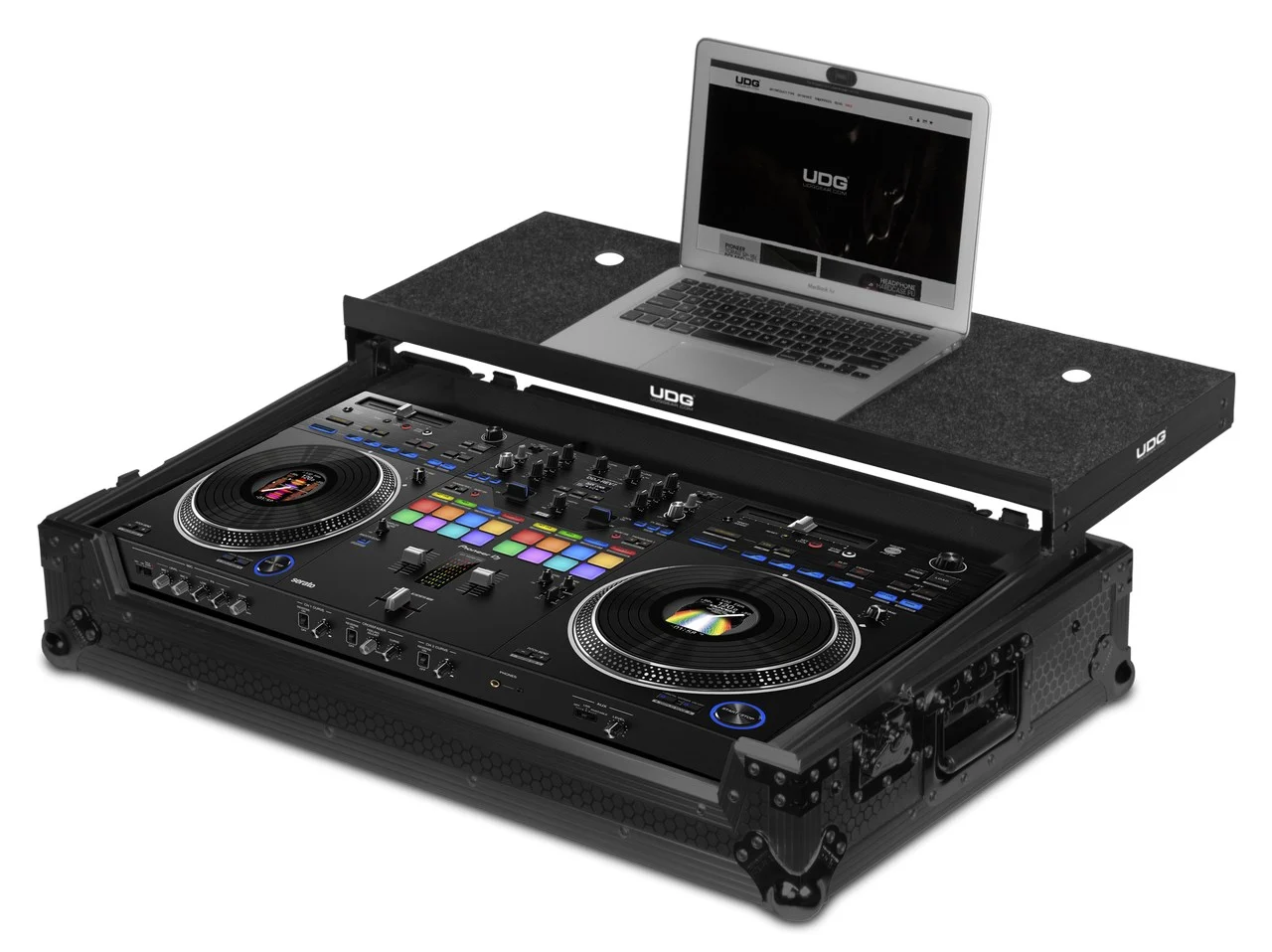 UDG GEAR U91077BL UDG Ultimate Flight Case Pioneer DDJ-REV7 Blk Plus (L&W)