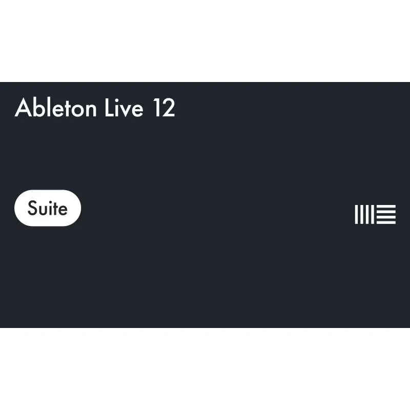 Ableton Live 12 Suite actualización desde Standard 1-11Programa para producción musical