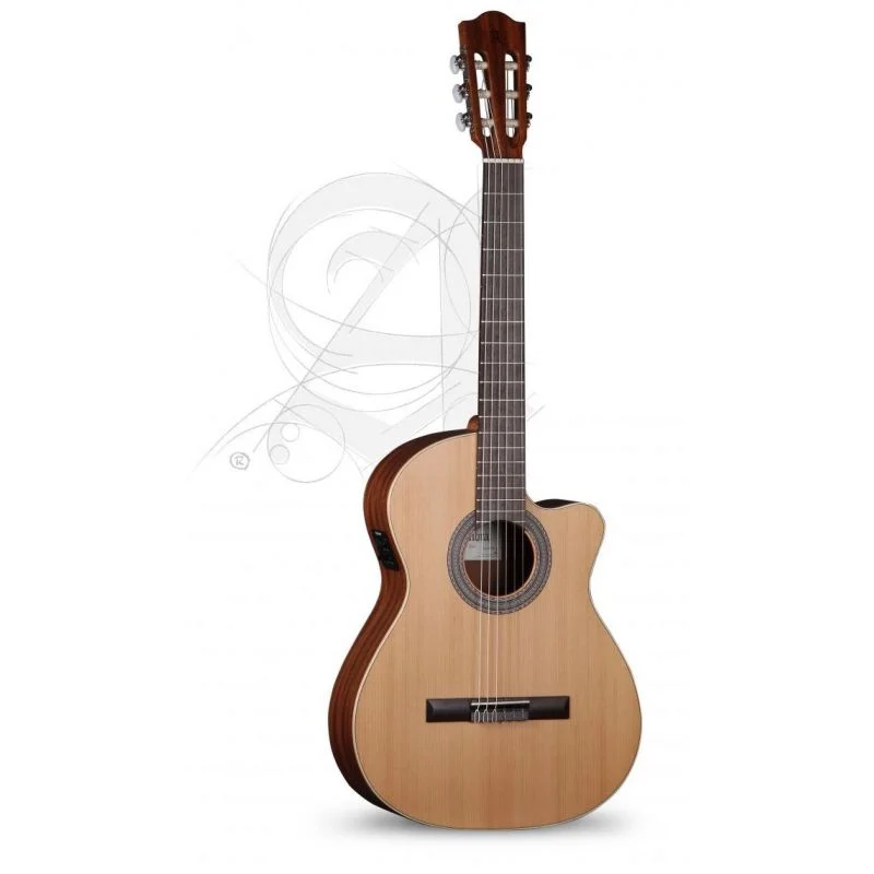Alhambra Z-Nature CW EZ + funda acolchada 10 mmGuitarra Española con previo + Funda 9730