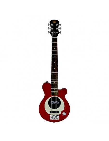 Aria PGG200CA GUITARRA ELECTRICA PIGNOSE DE VIAJE ROJA