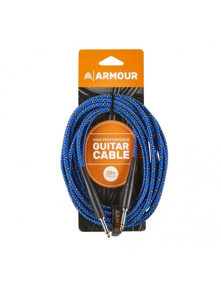 Armour GW20P CABLE JACK JACK 6M TELA AZUL ASHTON