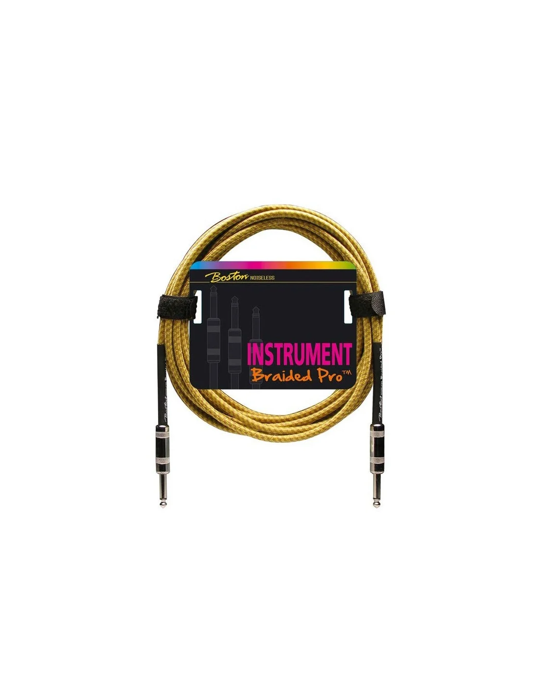 Boston CABLE TRENZADO JACK/JACK AMARILLO 3 M