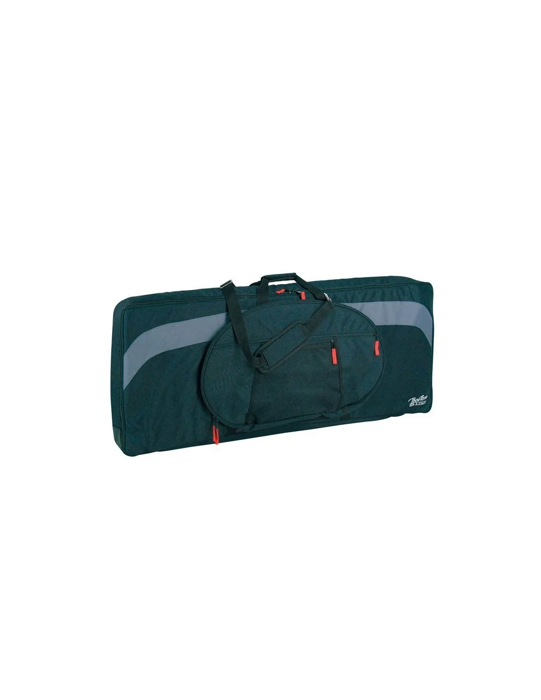 Boston FUNDA TECLADO 98X40X17CM NEG/GRIS 25MM