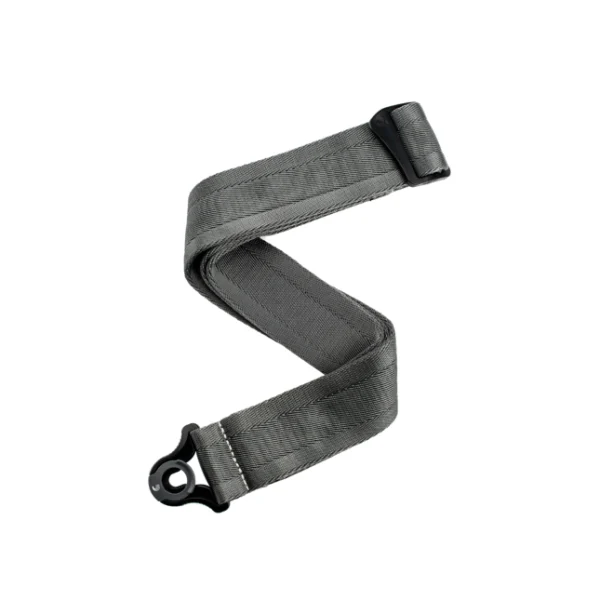 D'addario 50BAL09 Auto Lock Guitar Strap, Metal Grey
