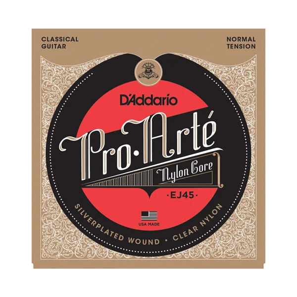 D'addario EJ45 Pro Arte Classical Nylon Core - juego de cuerdas