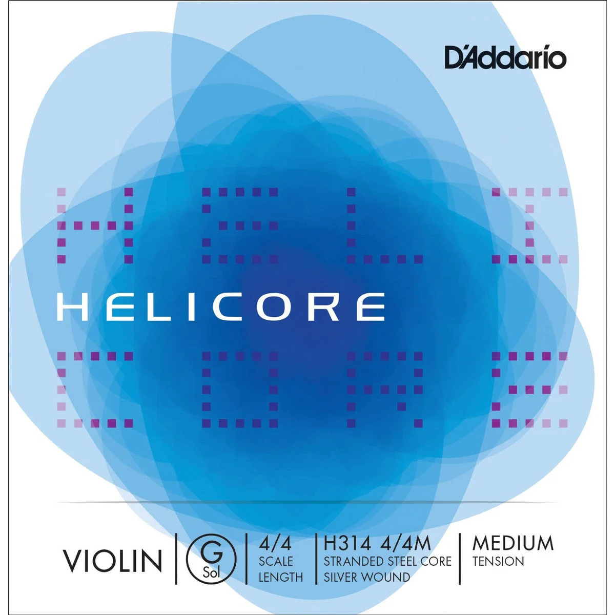 DADDARIO CUERDA VIOLIN HELICORE G H314 4/4 MED