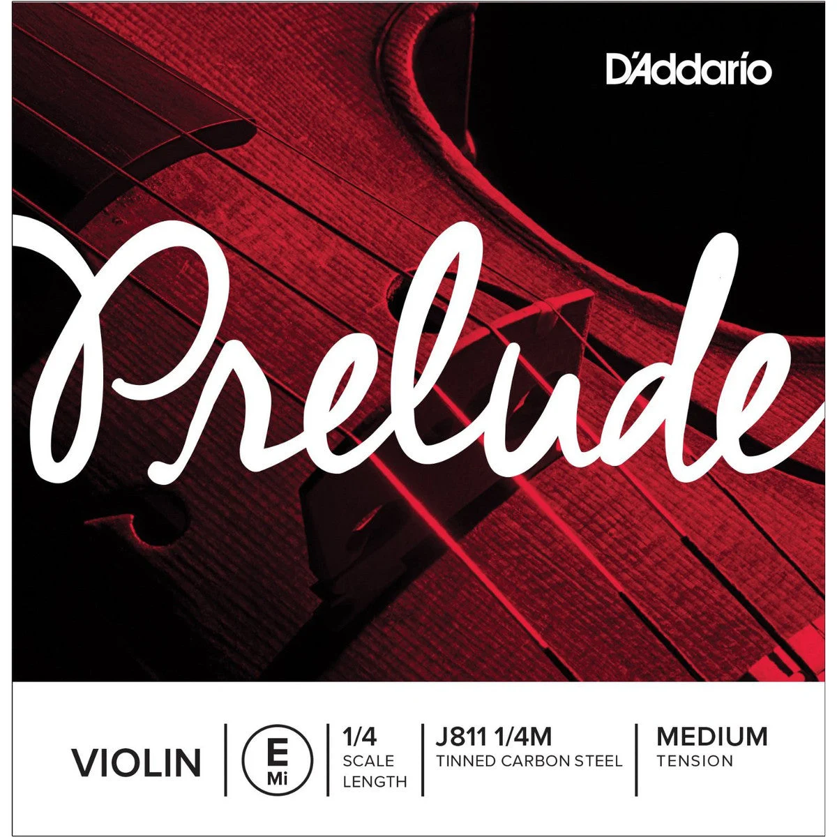 DADDARIO CUERDA VIOLIN PRELUDE E J811 1/4 MED