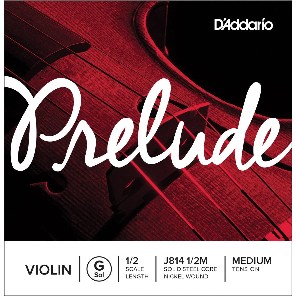 DADDARIO CUERDA VIOLIN PRELUDE G J814 1/2 MED