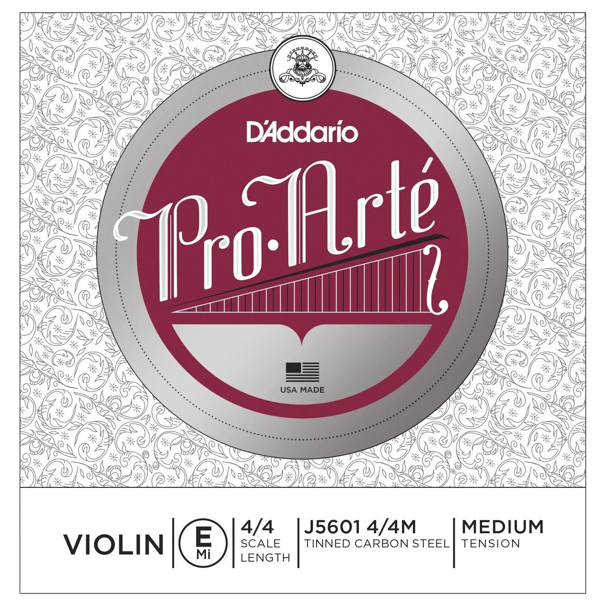 DADDARIO CUERDA VIOLIN PRO ARTE E J5601 4/4 MED