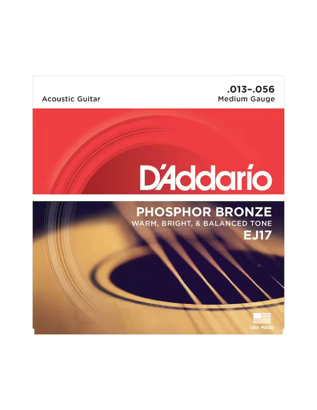 Daddario EJ17 Phosphor Bronze Medium