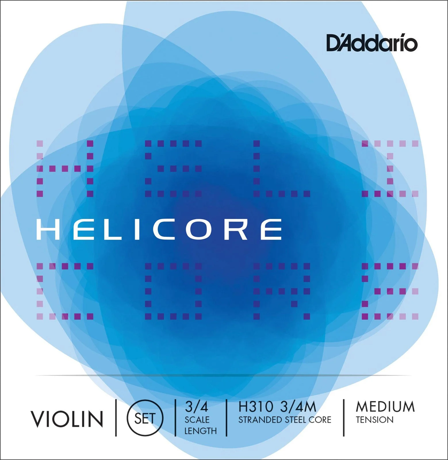 DADDARIO H310 3/4 MED JUEGO CUERDAS VIOLIN HELICORE