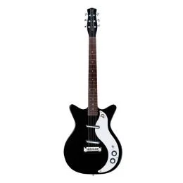 Danelectro 59M NOS+ Black&nbspGuitarra eléctrica doble cutaway