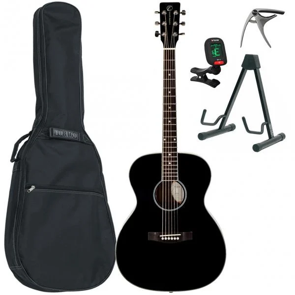 Eastone OM100-BLK + Pack - black