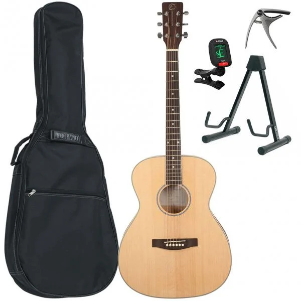 Eastone OM100-NAT + Pack - natural satin