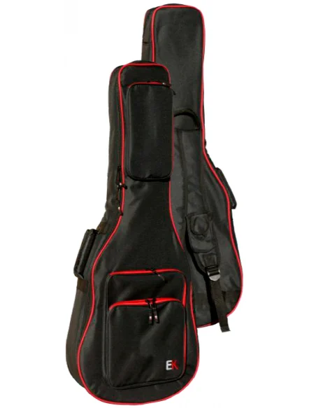 EK Bags FUNDA GUITARRA CLASICA 30MM ROJA