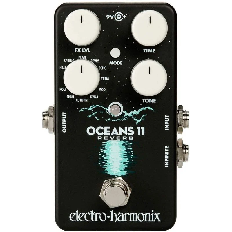 Electro-Harmonix Oceans 11 Pedal de efecto reverb para guitarra eléctrica