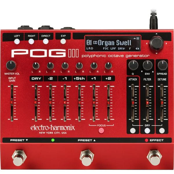 Electro harmonix POG3 XO POLYPHONIC OCTAVE GENERATOR