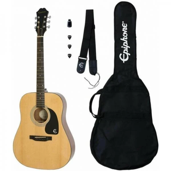 Epiphone DR100 pack De Guitarra Acústica Natural