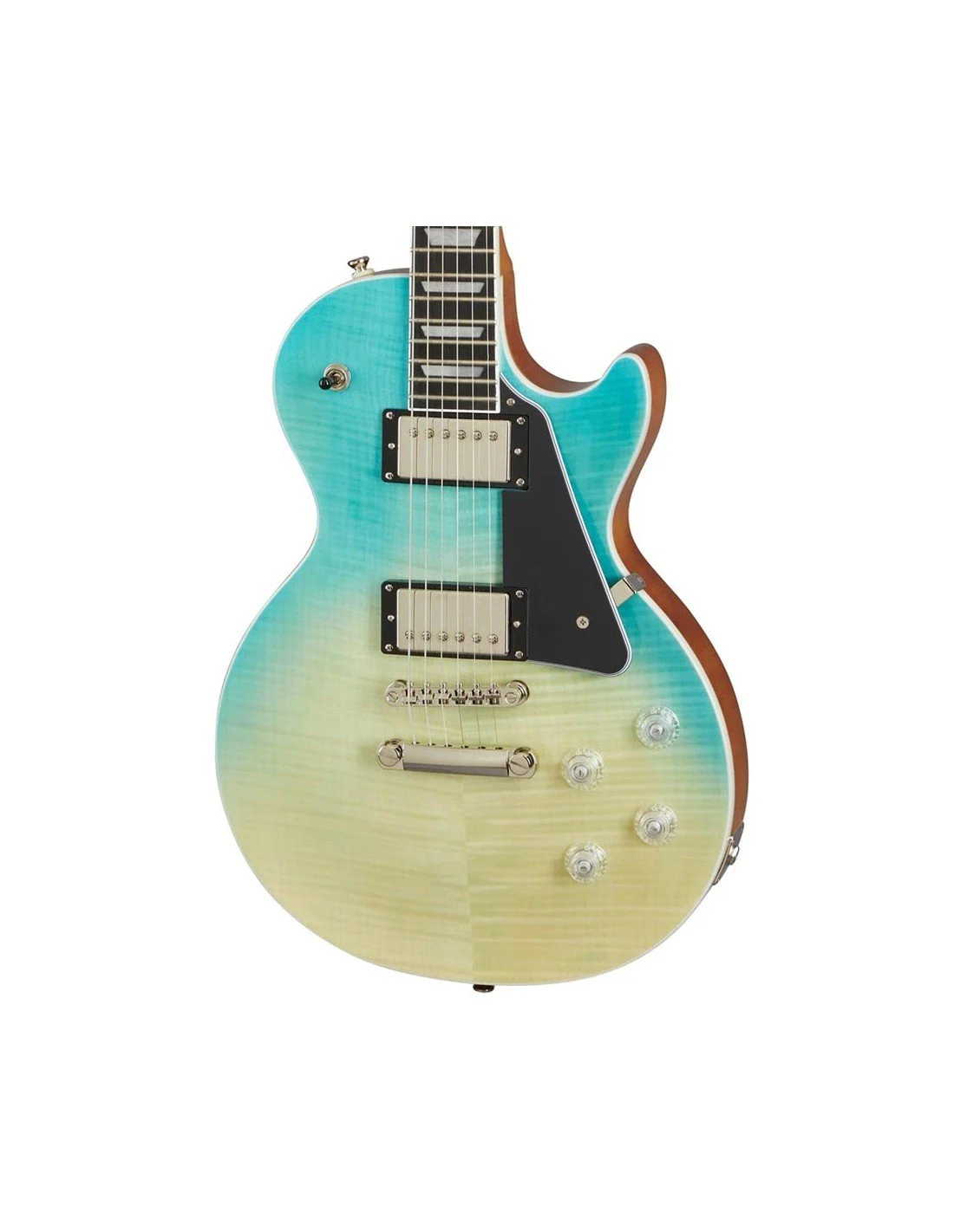 Epiphone Les Paul Modern Figured Caribbean Blue Fade