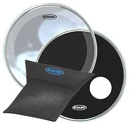 Evans Set EQ3 Noir GC 22" - BD22B3 - 22 pulgadas