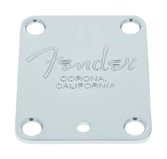 FENDER 0991445100 PLACA MASTIL CROMADA AMERICAN STANDARD