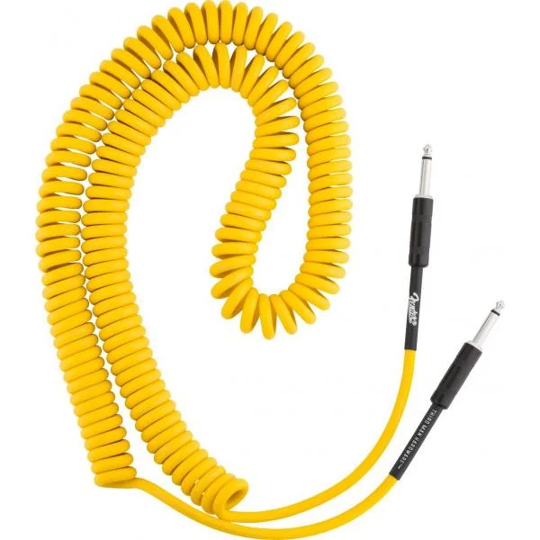 Fender X Third Man Hardware 9 Metros Coil Amarillo Cable de Guitarra