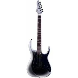Mooer GTRS Guitars M800 Dark Silver Guitarra eléctrica tipo Super Strat