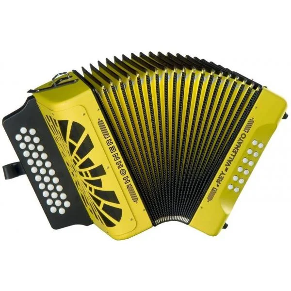 Hohner REY del VALLENATO BBEBAB Yellow