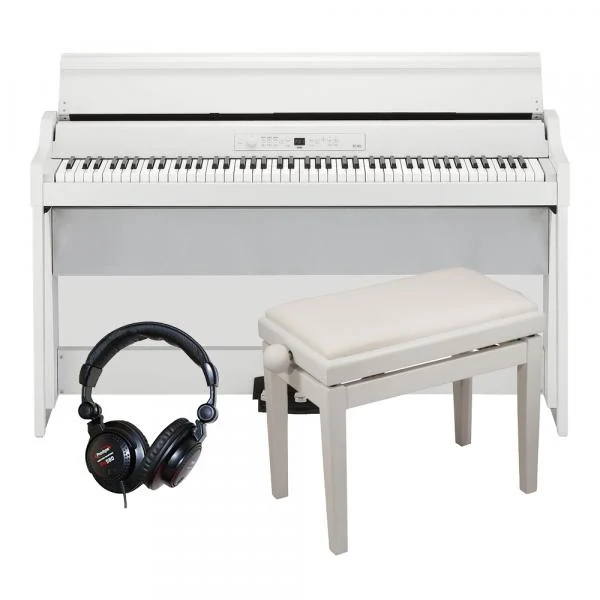 Korg G1B AIR WH +X-TONE XB6162 Blanche + CASQUE PRO580 - blanc