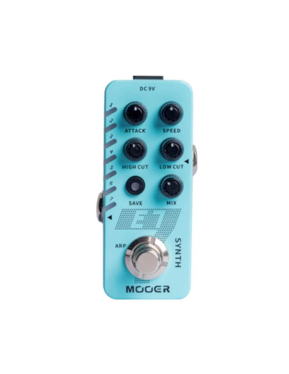 Mooer E7 Polyphonic Guitar Synth.
