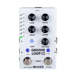 Mooer Groove Loop X2 Pedal looper para guitarra