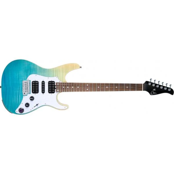 Mooer GTRS SL810 Guitarra Eléctrica Blue Burst