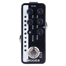 Mooer Micro PreAMP 015 Brown Sound Pedal preamplificador guitarra