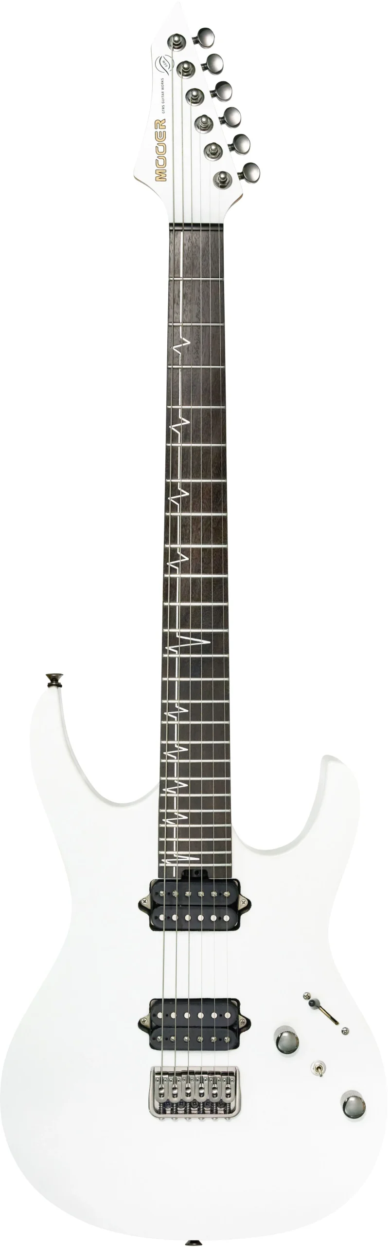 Mooer MMT100 Pearl White Guitarra eléctrica