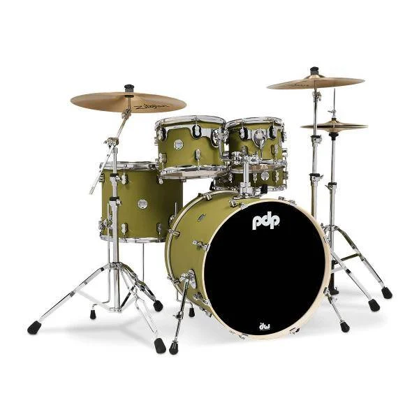 PDP by DW Standard Concept Maple Finish Ply Satin Olive