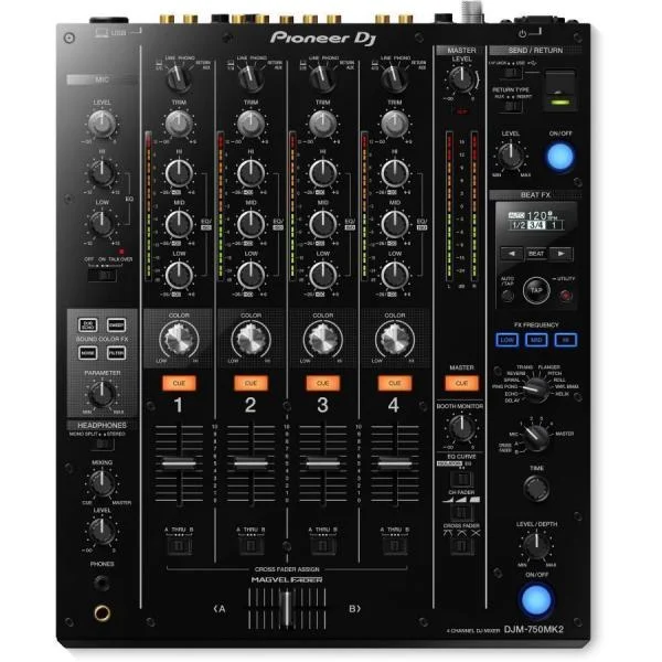 Pioneer DJ DJM-750 MK2 Mesas de mezclas DJ