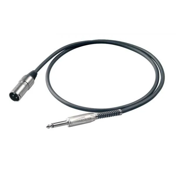 Proel BULK220LU5 Cable Mono Jack-XLR Macho 5m