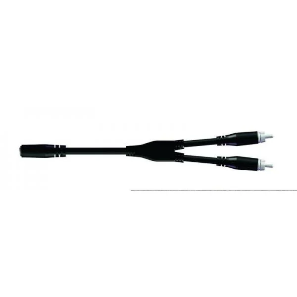 Proel BULK525LU03 Cable Mini Jack Estéreo H - 2 RCA 3m