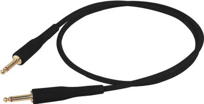 Proel STAGE100LU5 BK Cable Instrumento 2 Jack Mono 5m